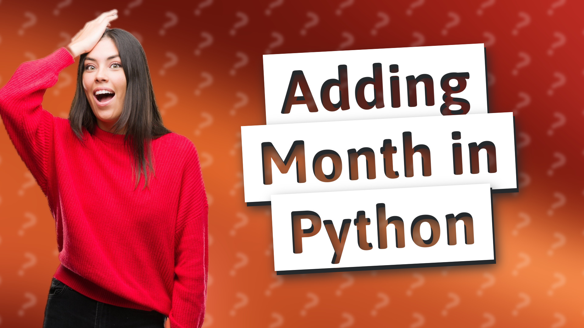 Adding Month in Python