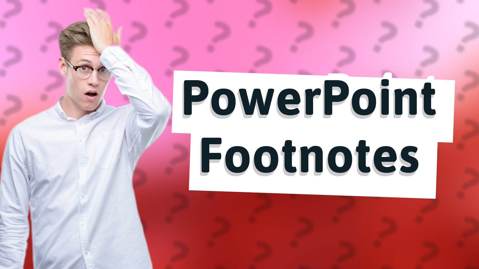 PowerPoint Footnotes