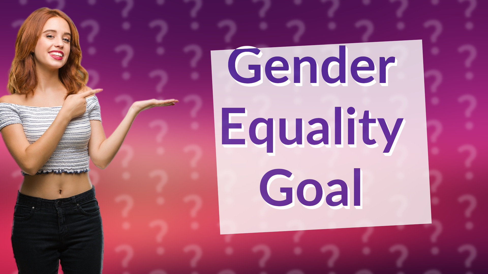 Gender Equality Goal