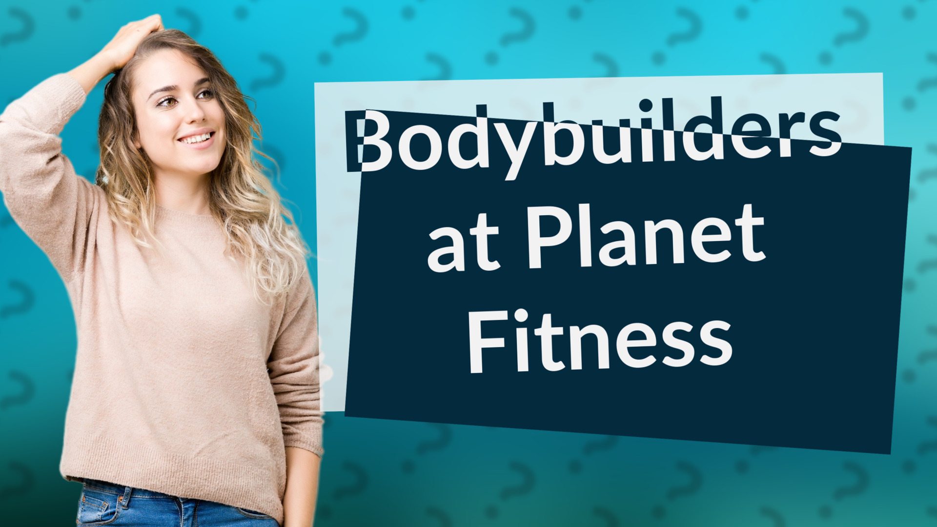 Bodybuilders at Planet Fitness