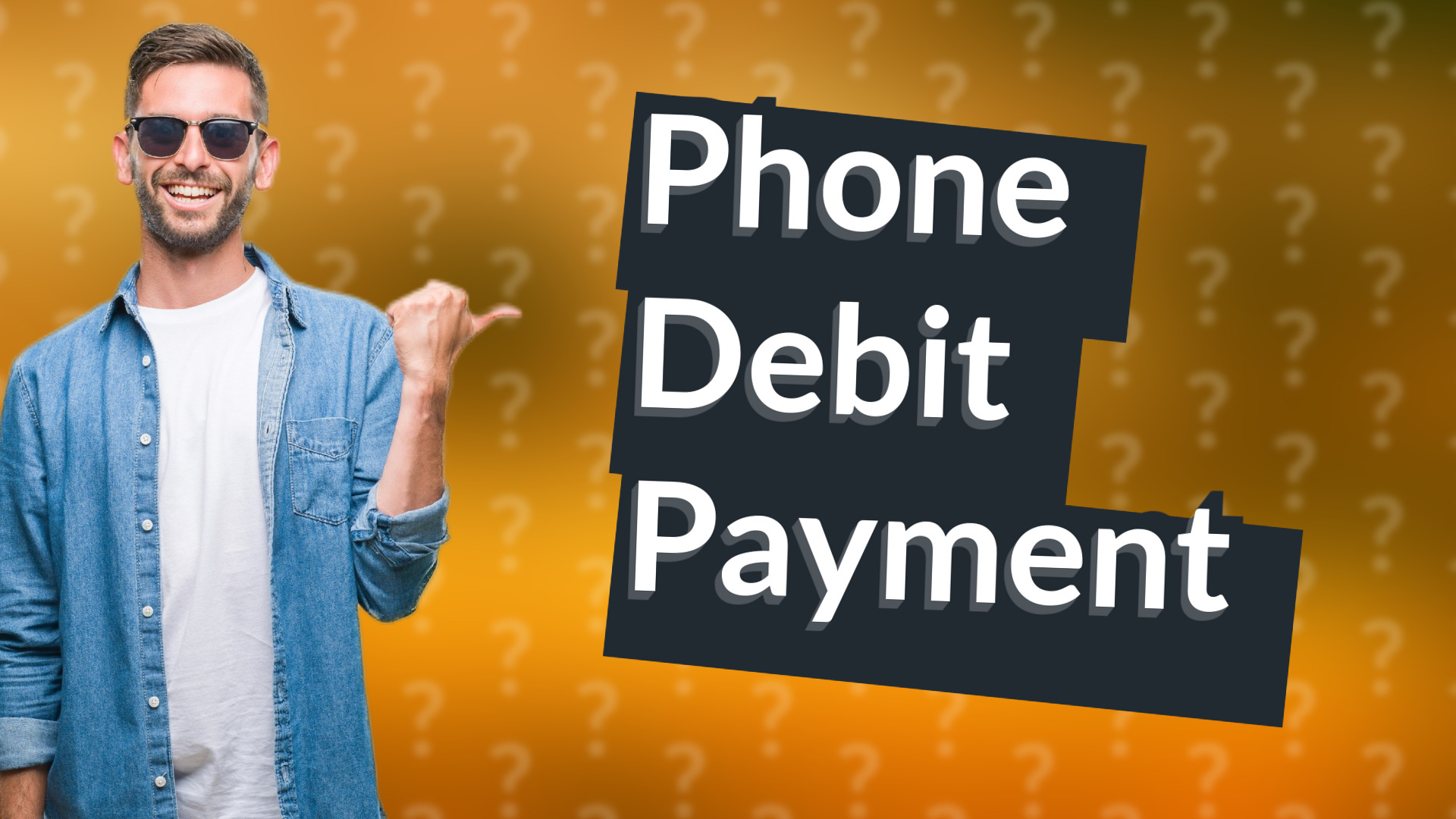 Phone Debit Payment