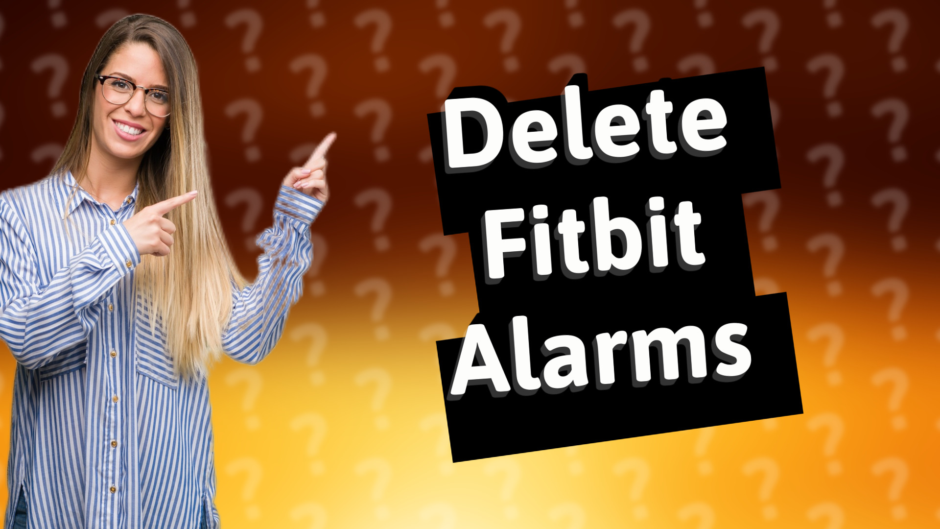 Delete Fitbit Alarms