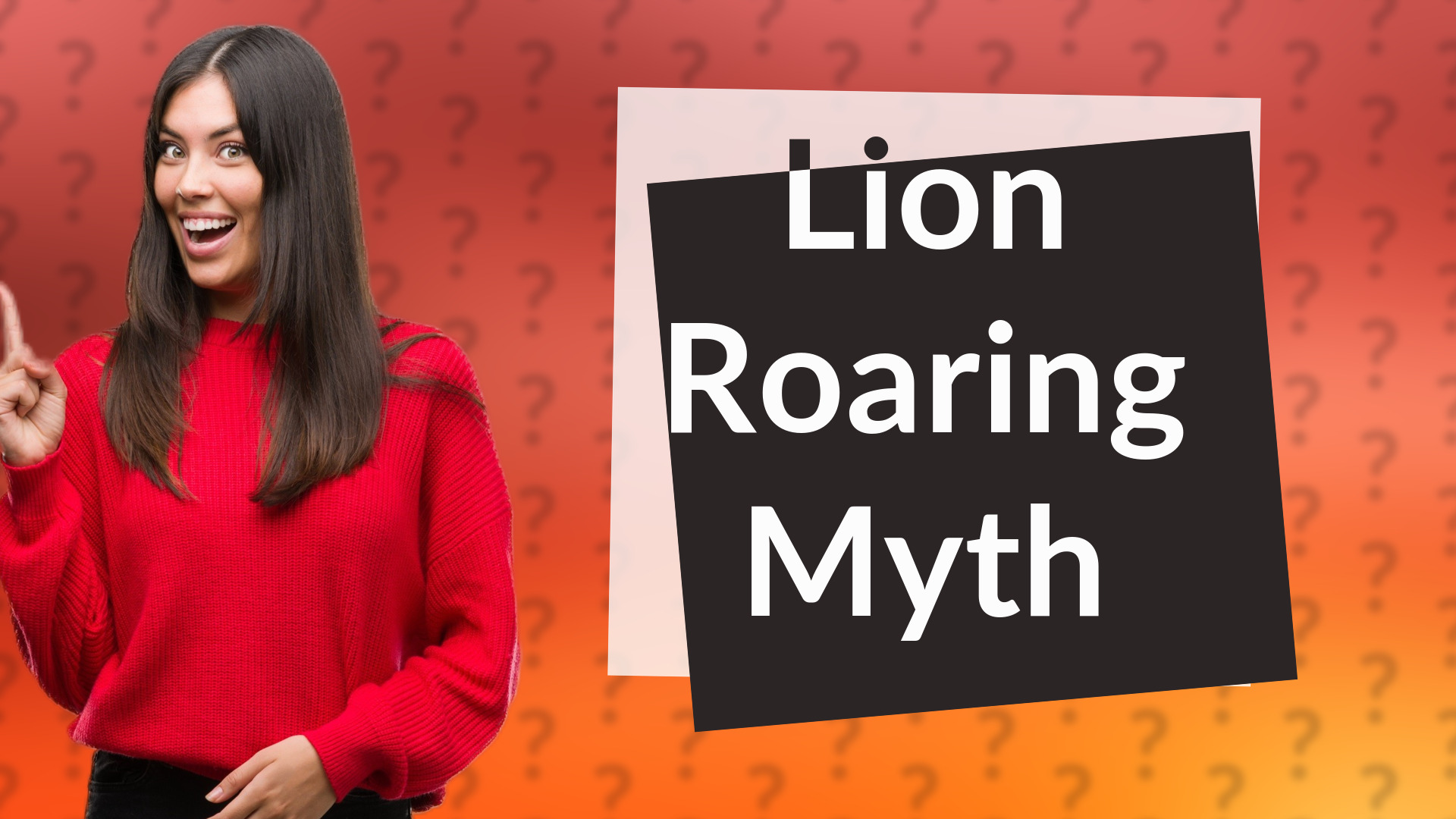 Lion Roaring Myth