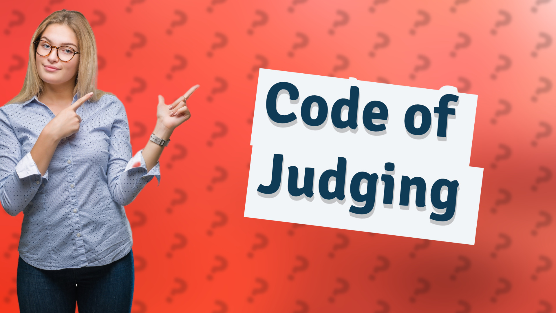 Code of Judging