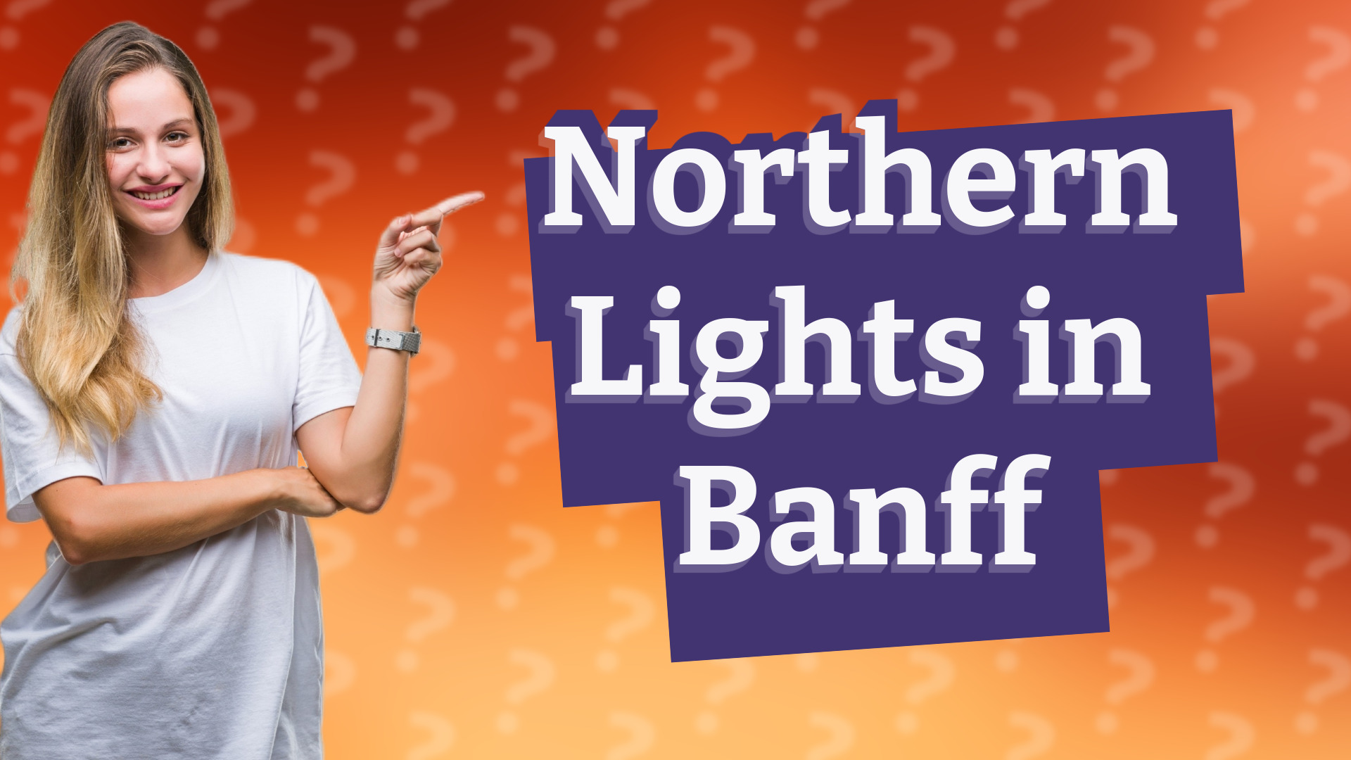 Northern Lights in Banff