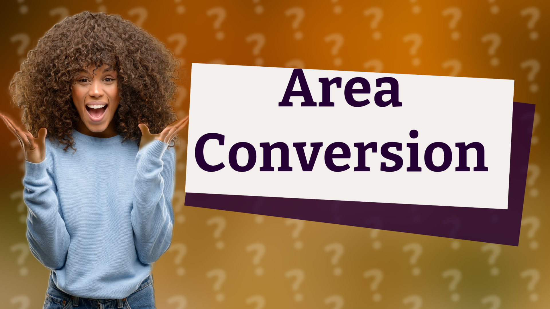 Area Conversion