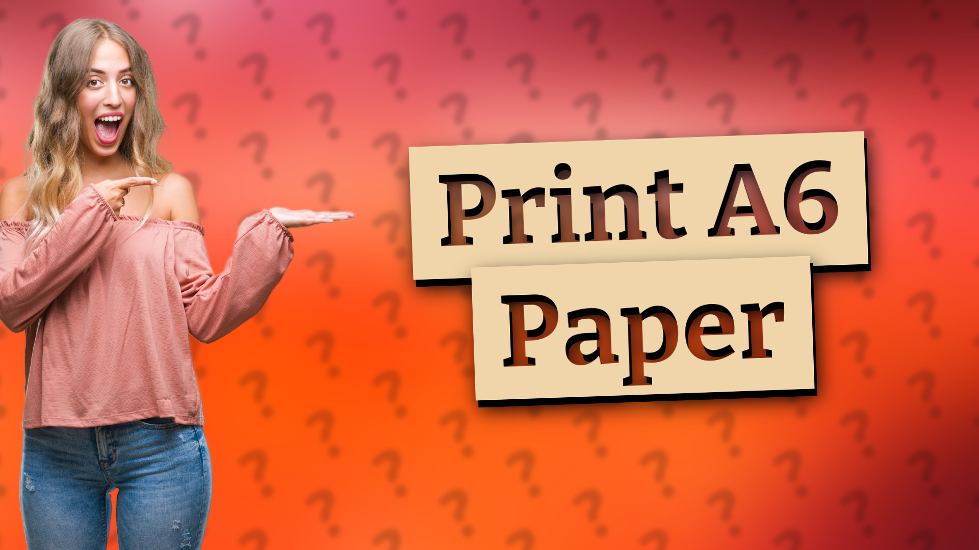 Print A6 Paper