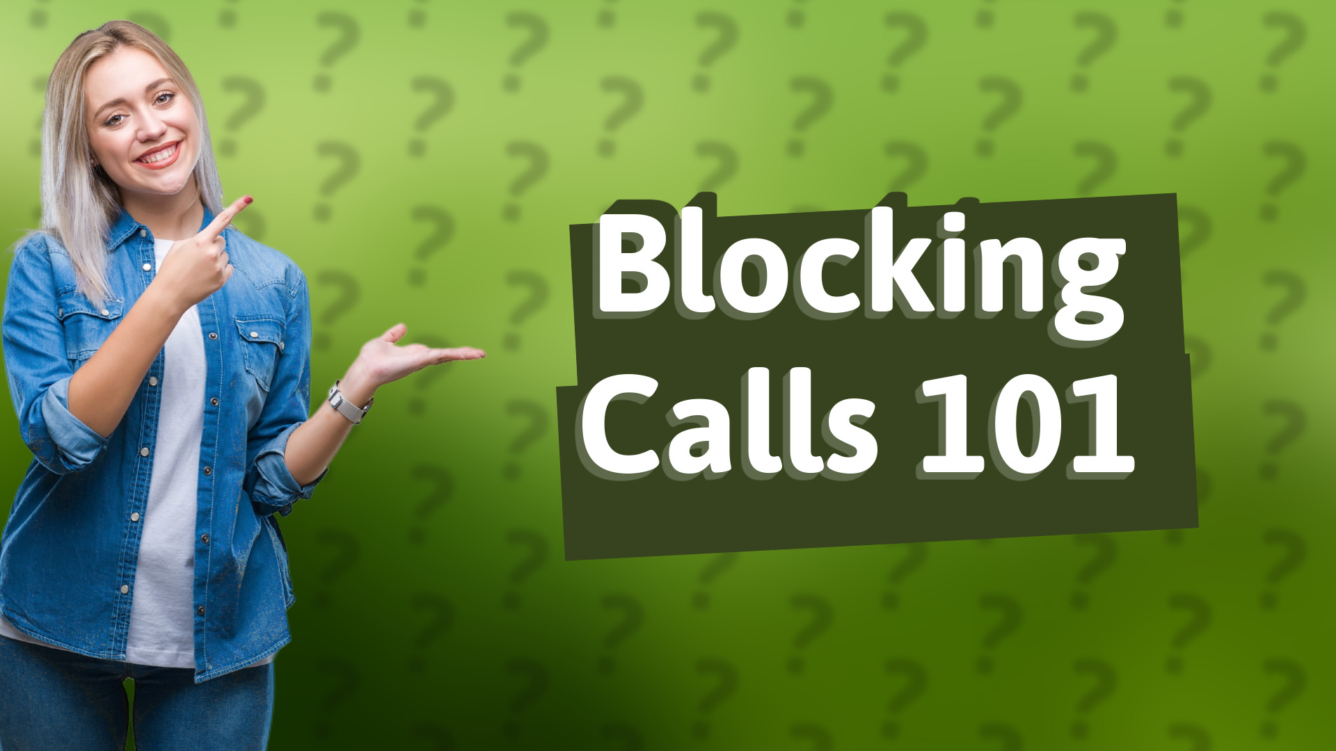 Blocking Calls 101