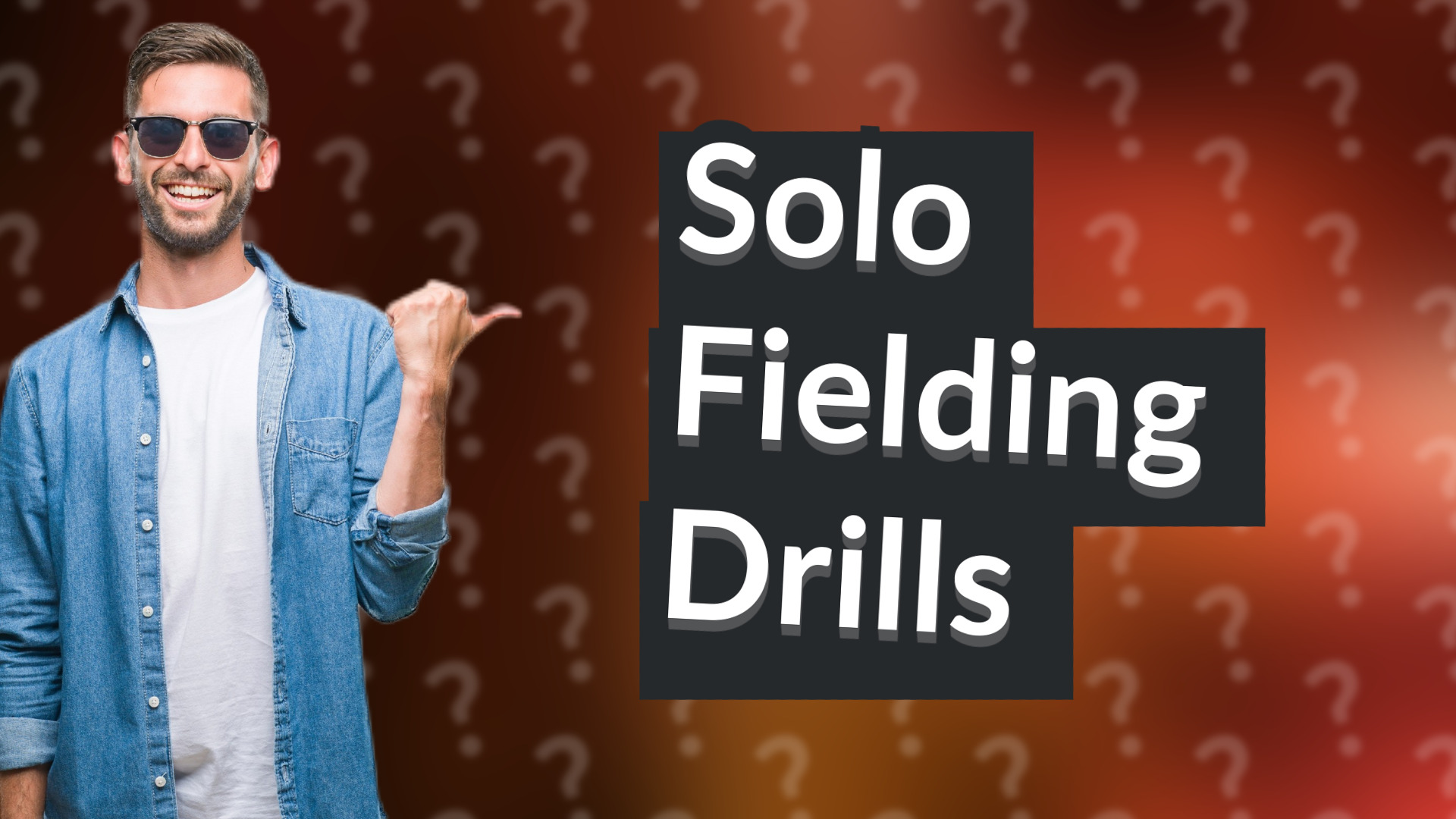 Solo Fielding Drills