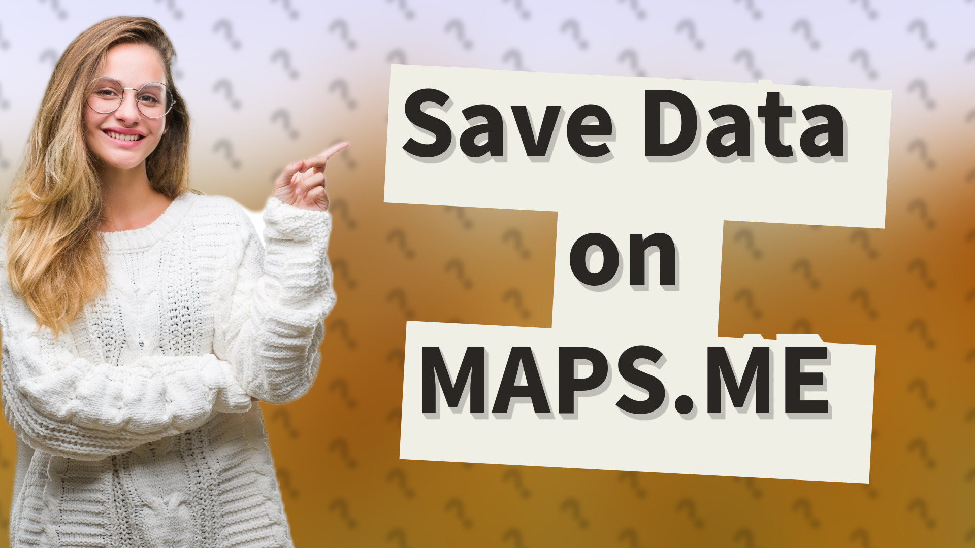Save Data on MAPS.ME
