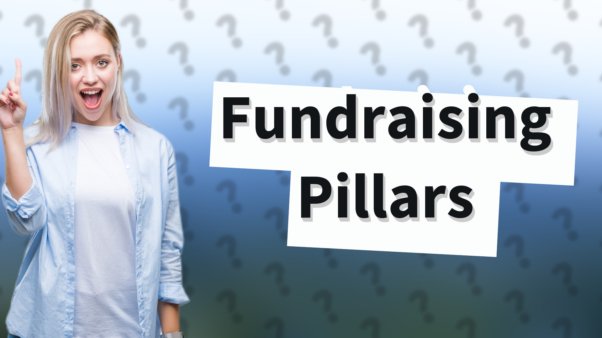 Fundraising Pillars