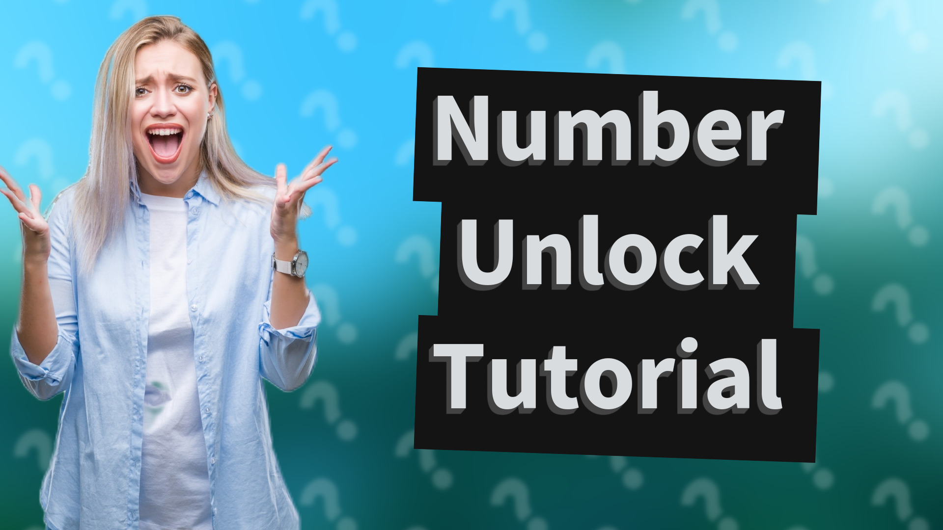 Number Unlock Tutorial