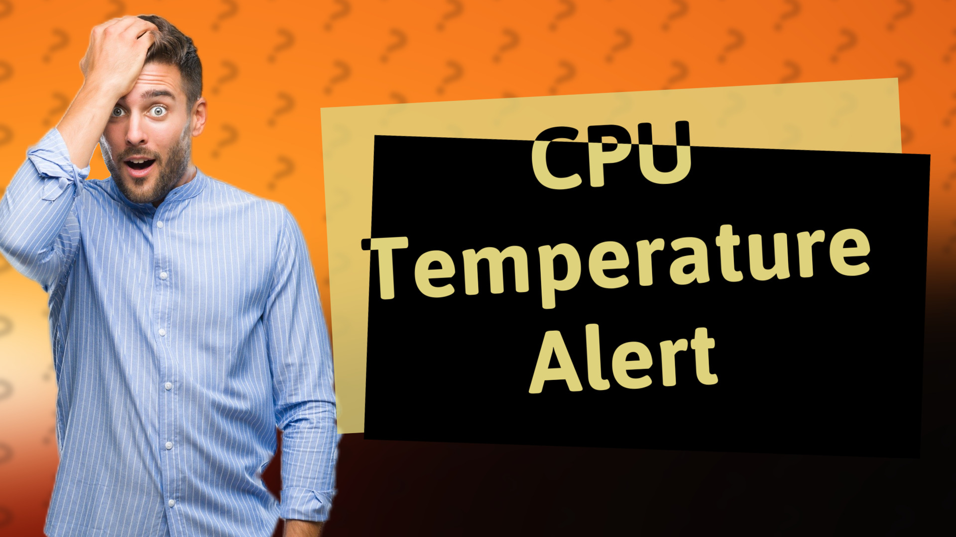 CPU Temperature Alert