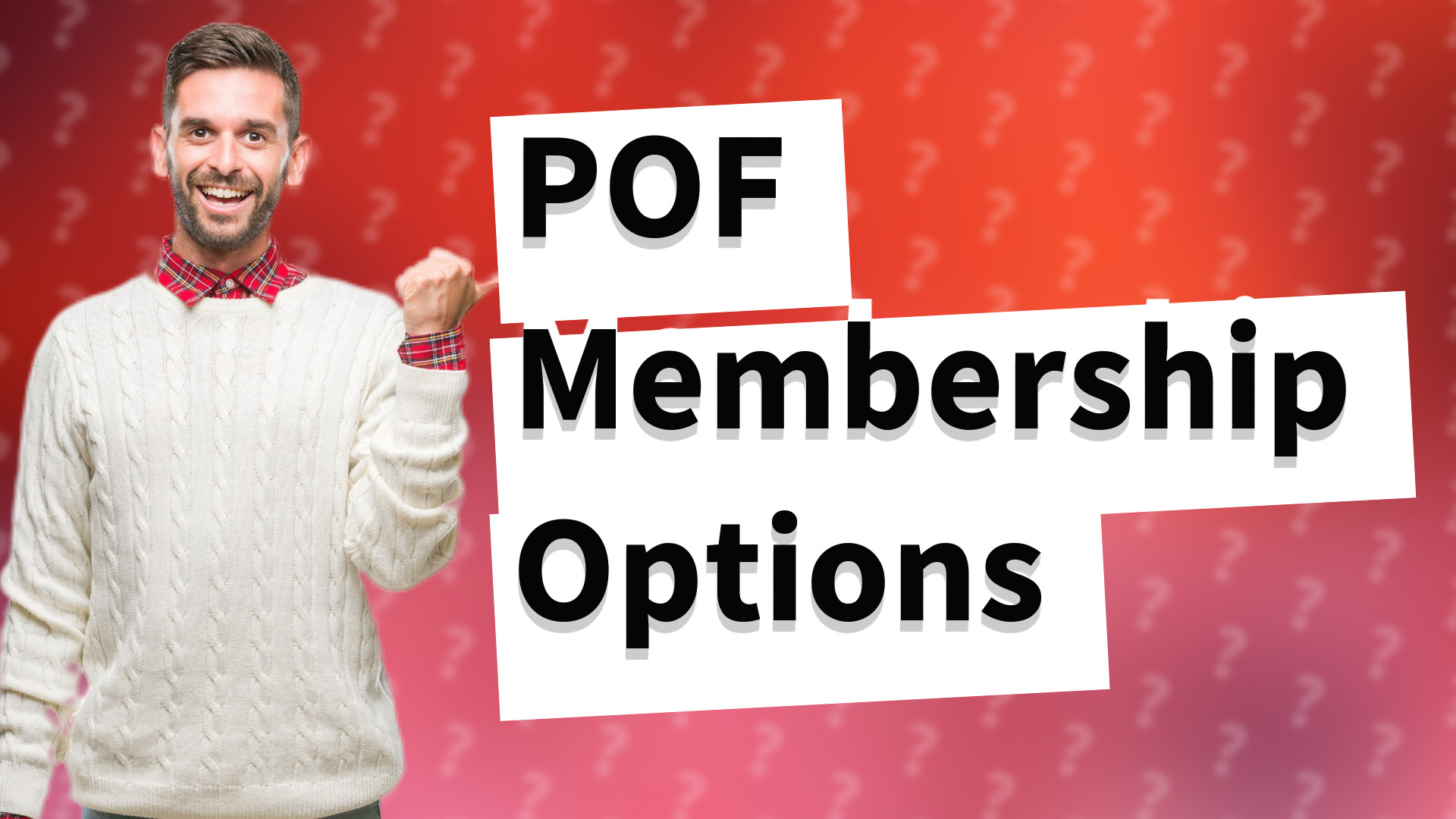 POF Membership Options