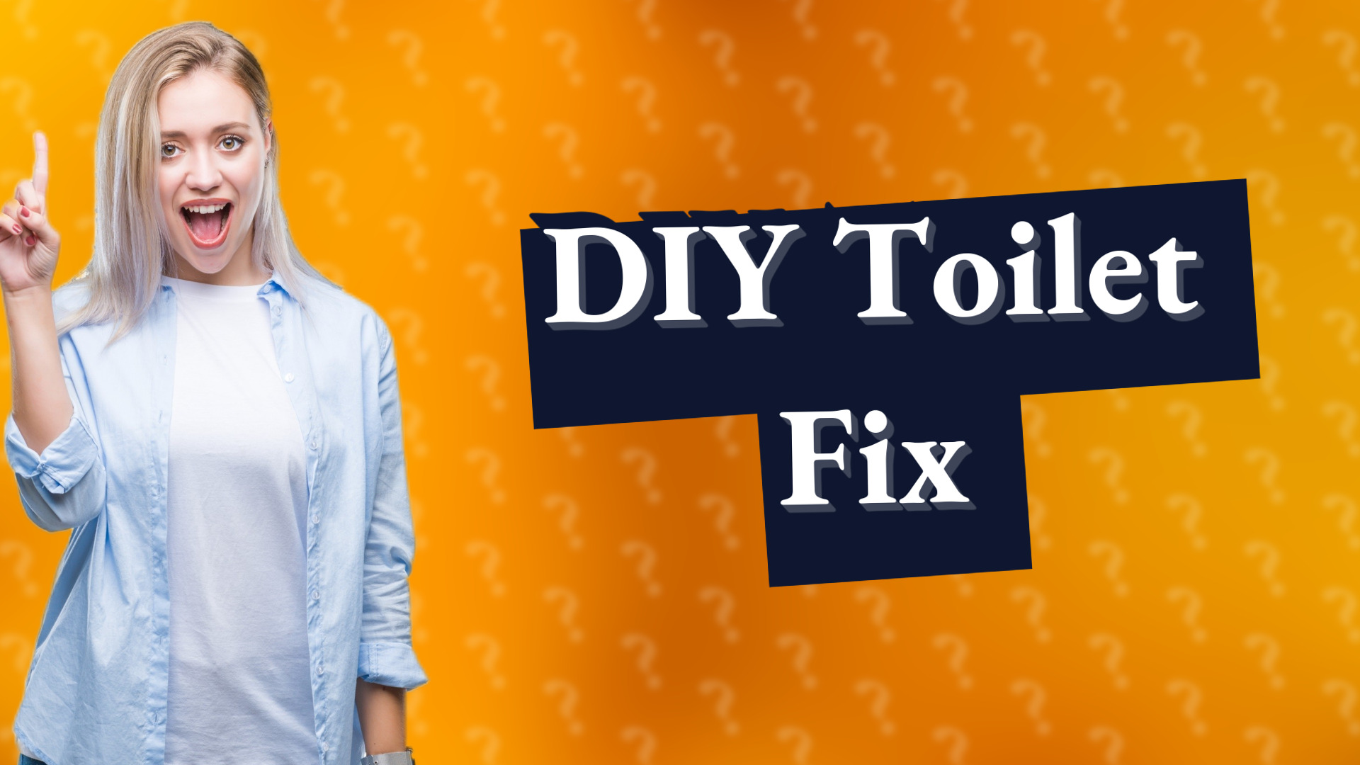 DIY Toilet Fix