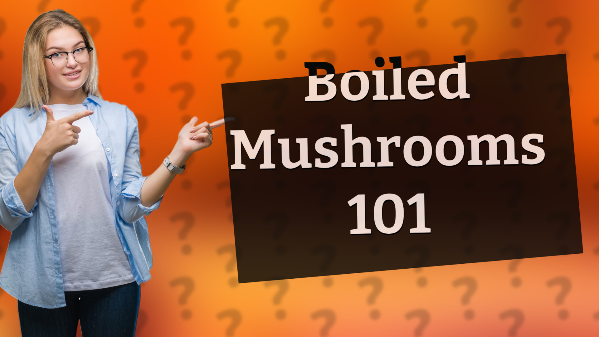 Boiled Mushrooms 101