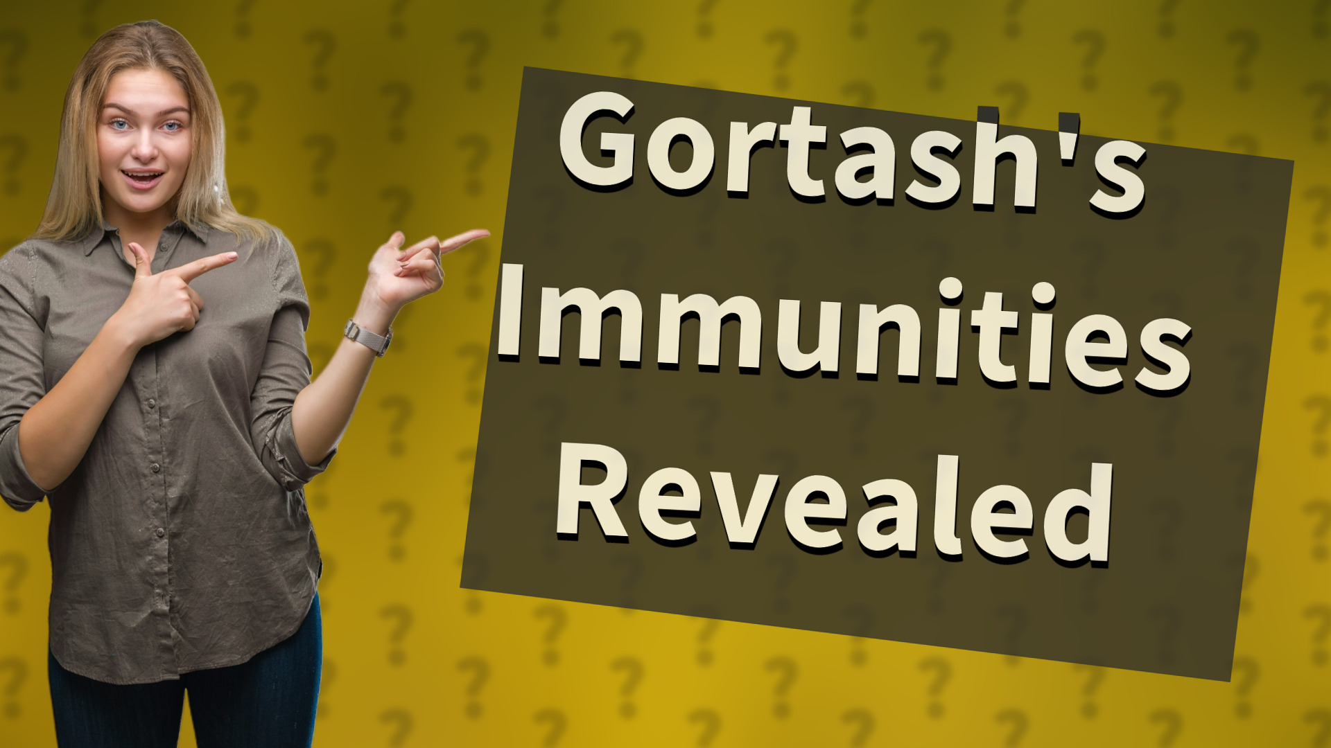 Gortash's Immunities Revealed