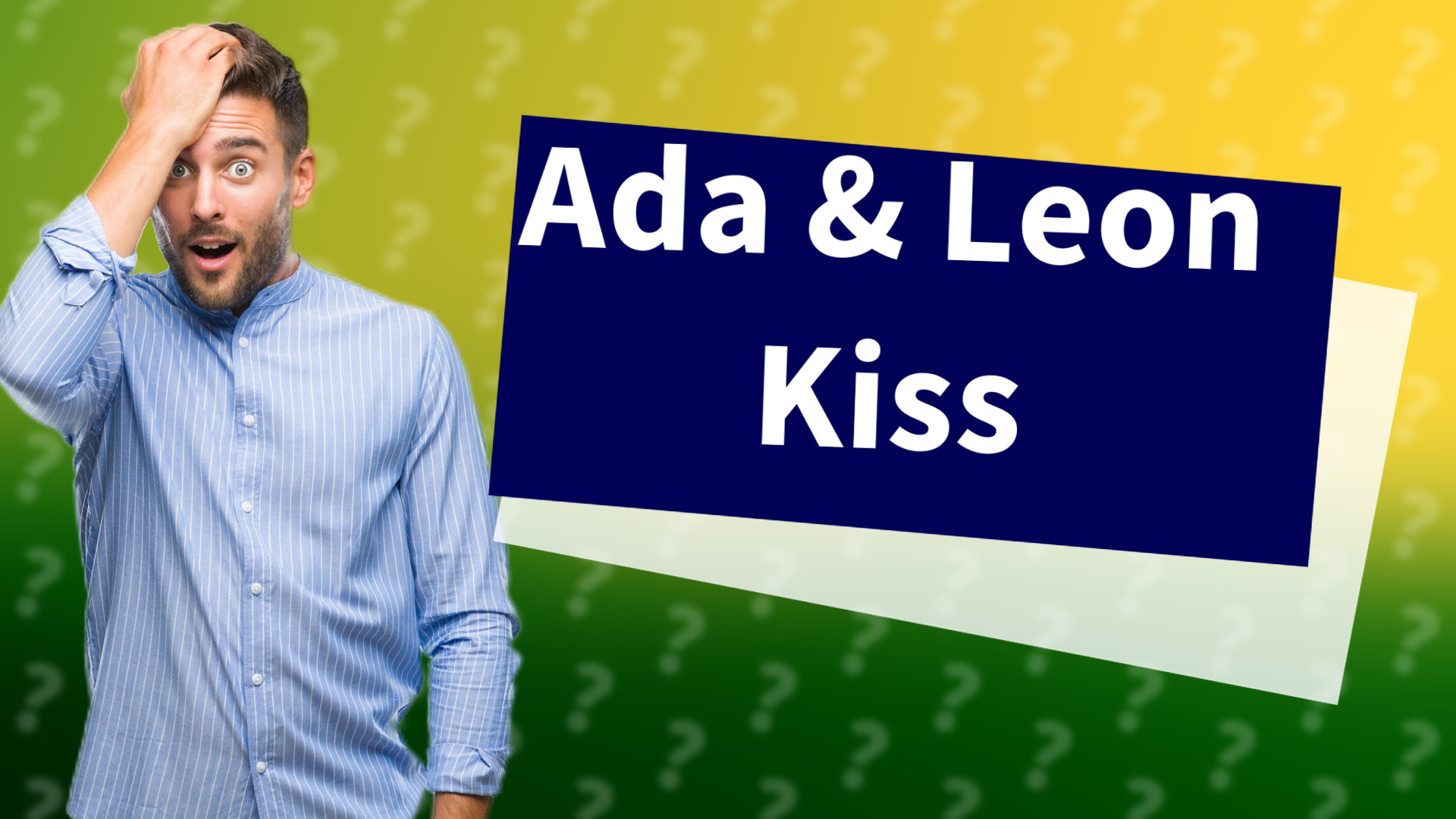 Ada & Leon Kiss