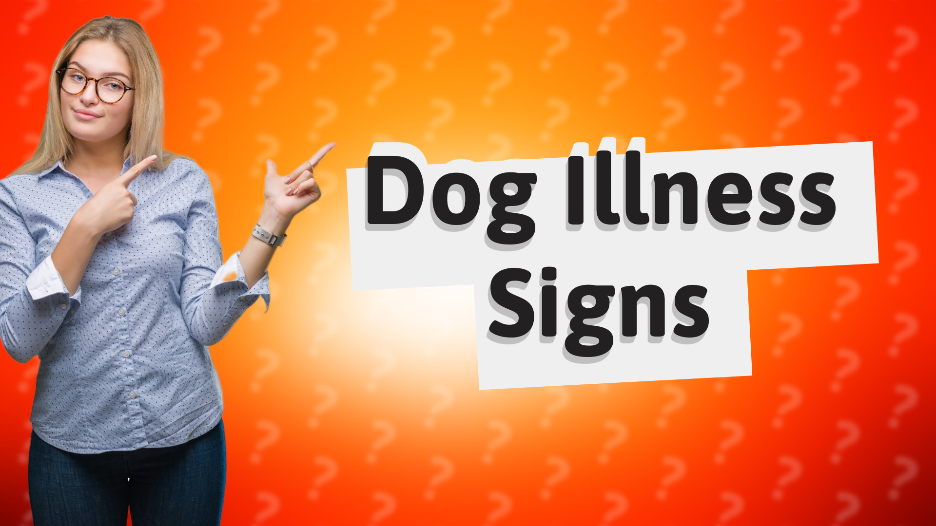 Dog Illness Signs