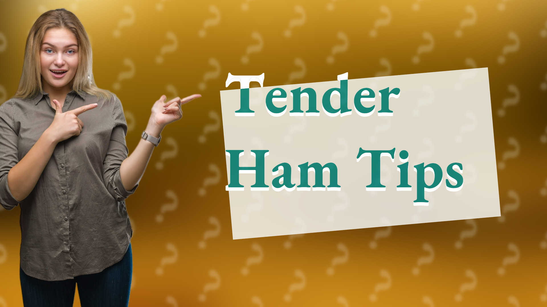 Tender Ham Tips