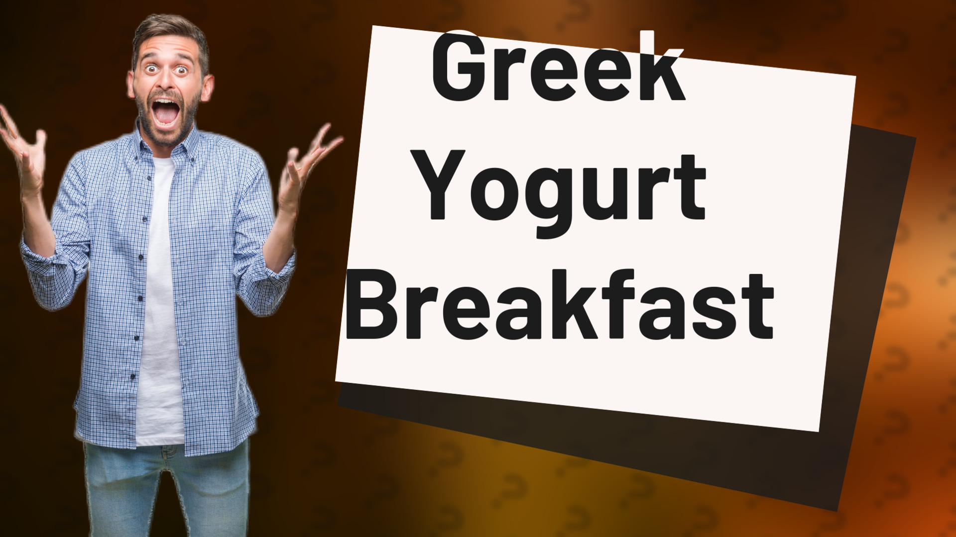 Greek Yogurt Breakfast
