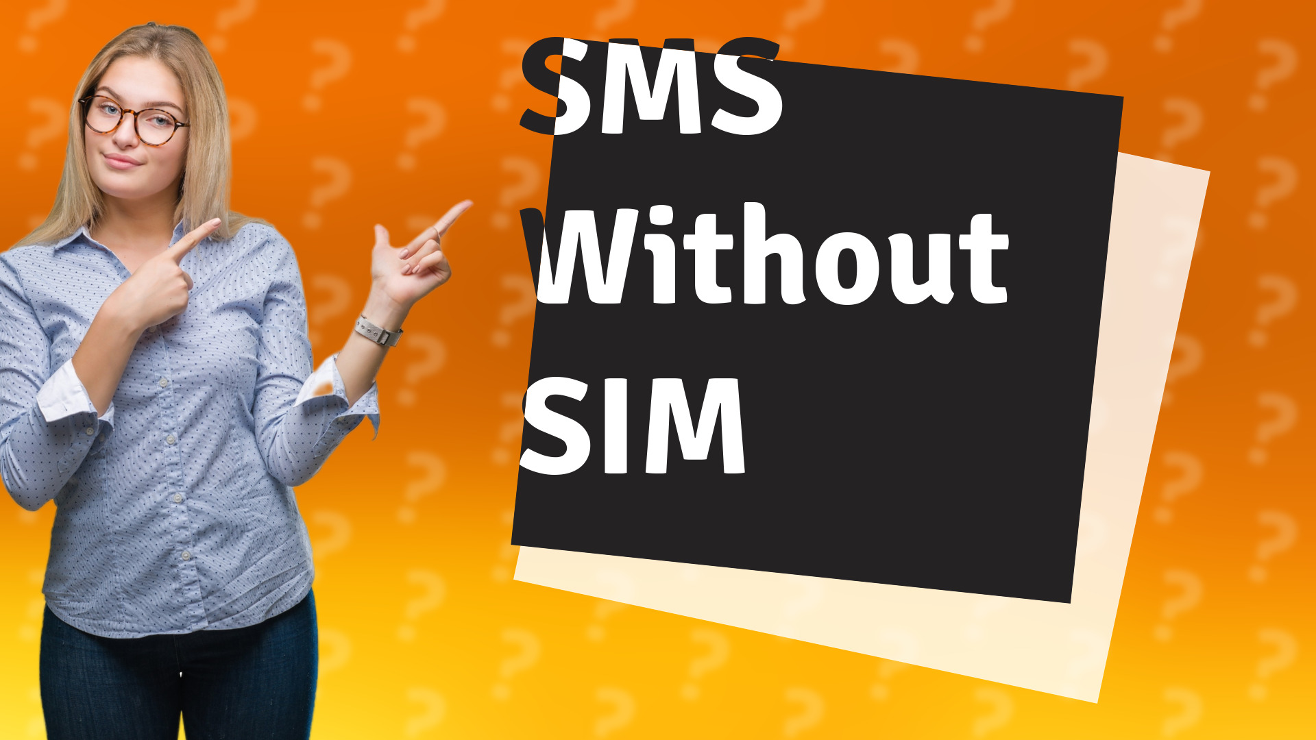 SMS Without SIM