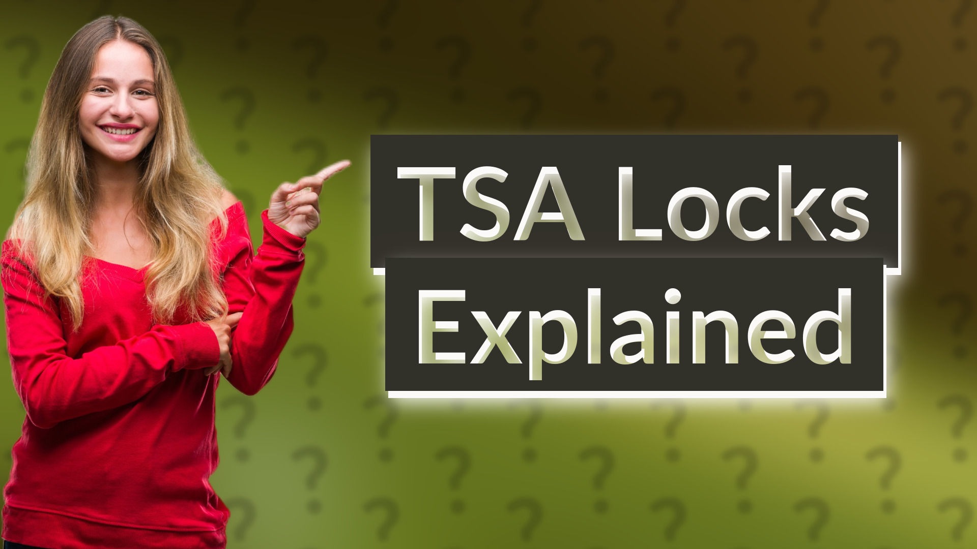 TSA Locks Explained