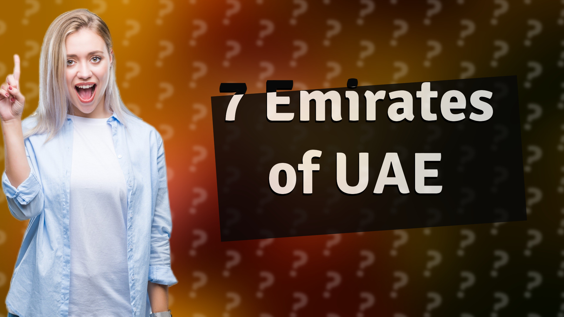 7 Emirates of UAE