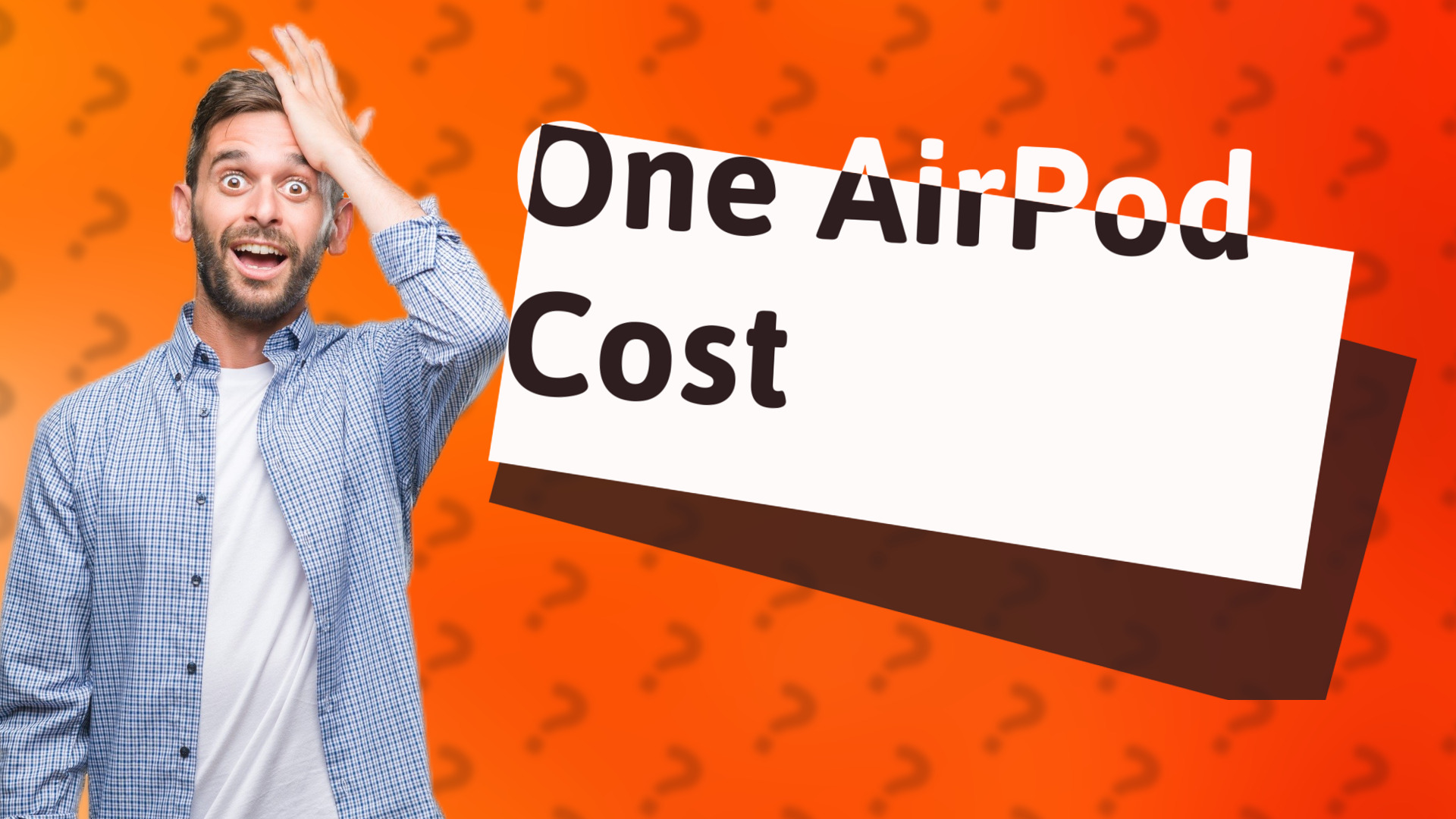One AirPod Cost