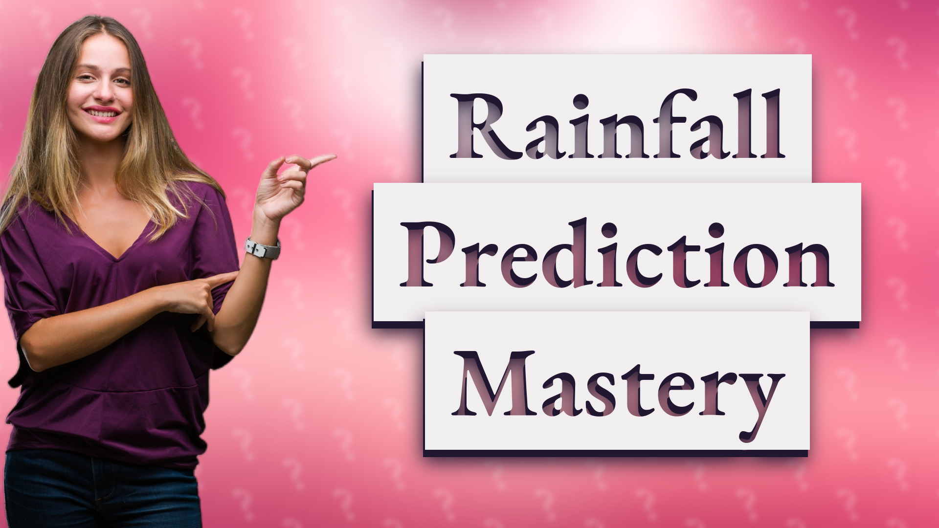 Rainfall Prediction Mastery