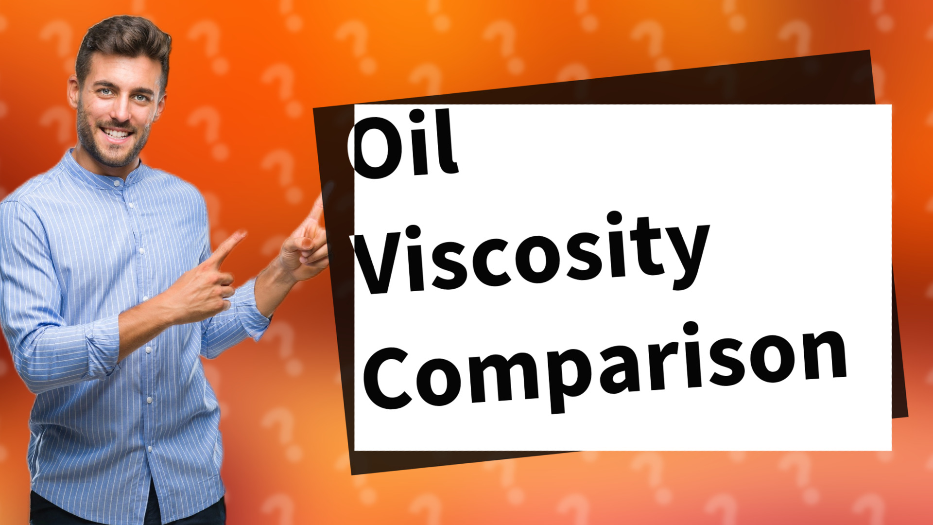 Oil Viscosity Comparison