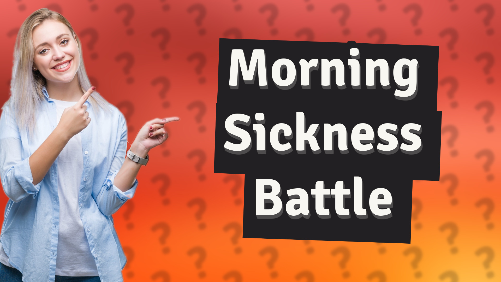Morning Sickness Battle