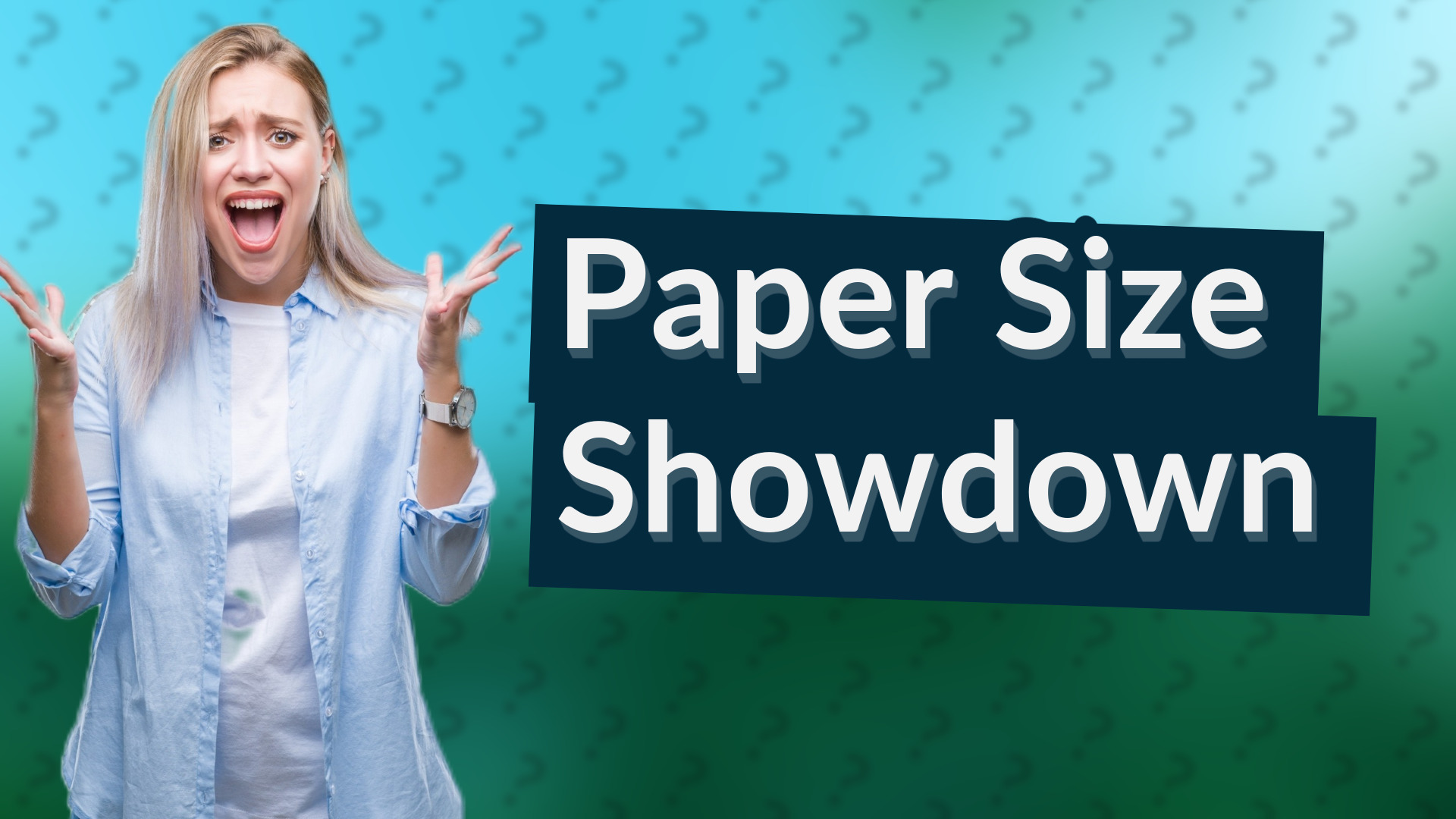 Paper Size Showdown