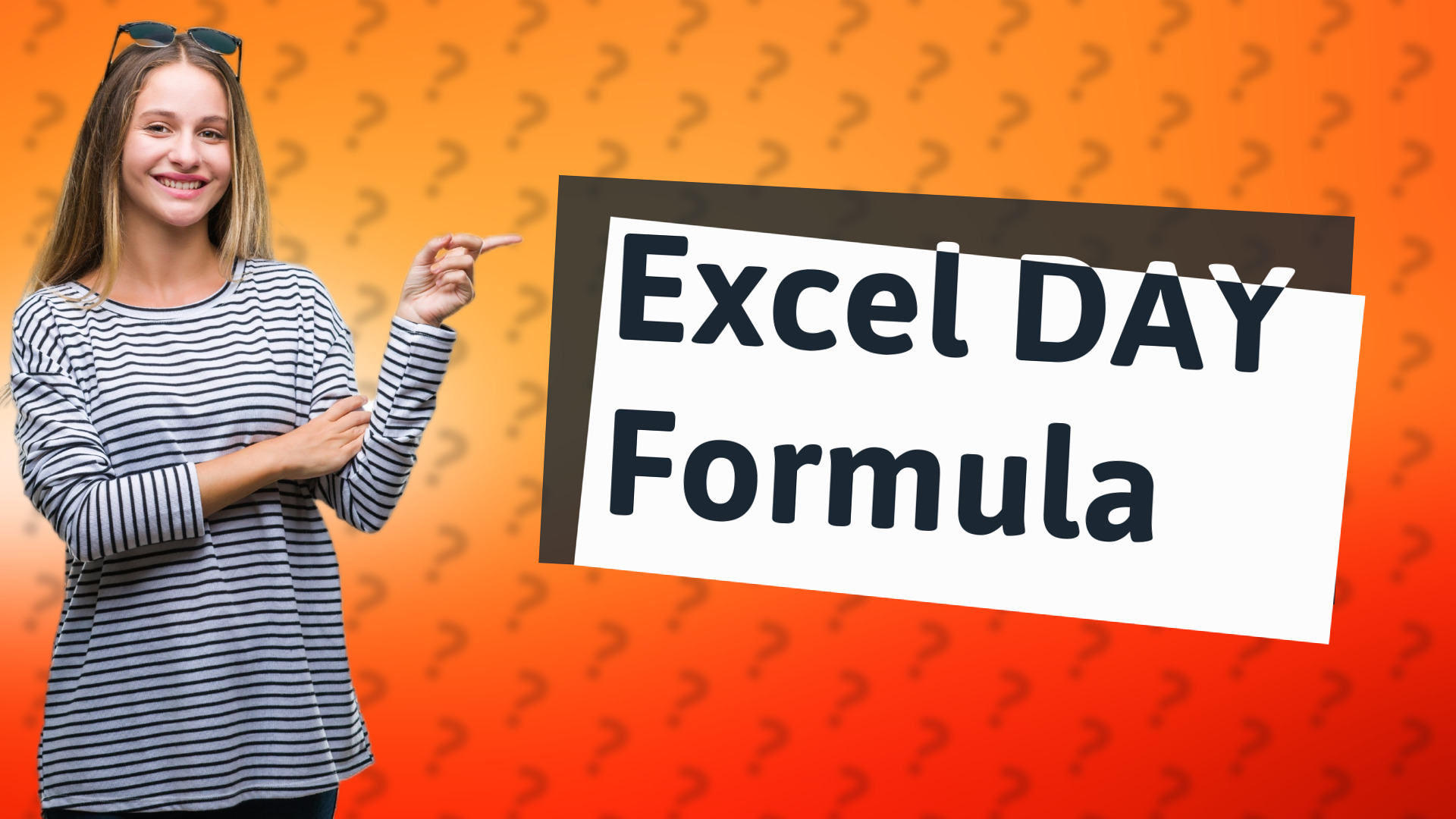 Excel DAY Formula