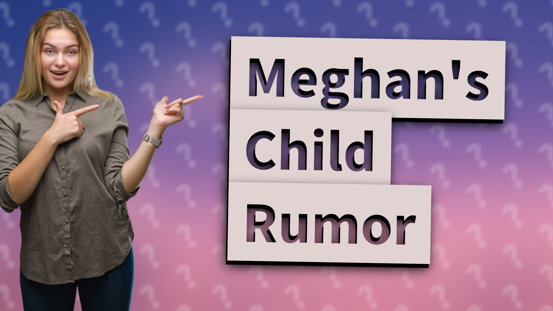 Meghan's Child Rumor