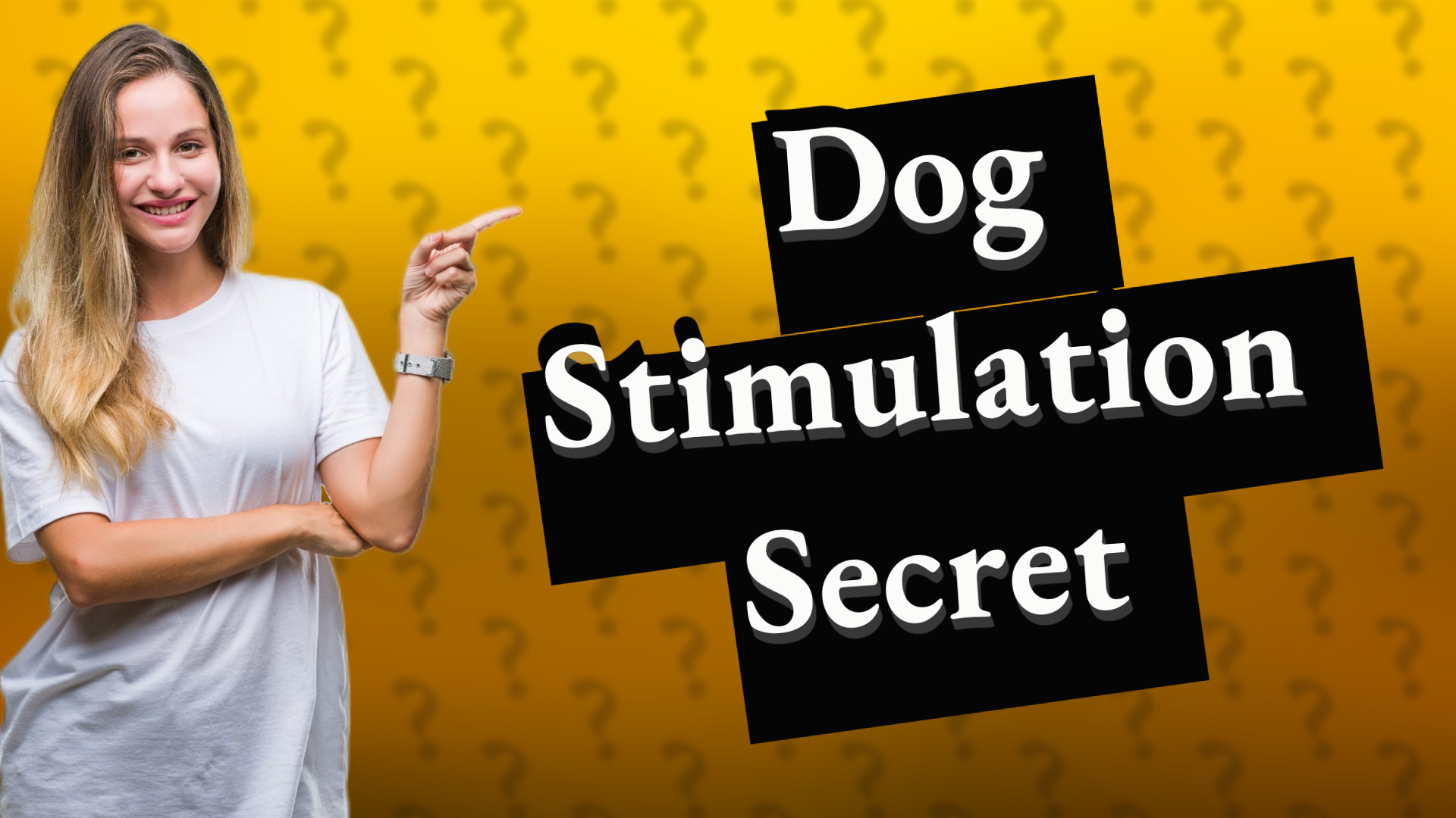Dog Stimulation Secret