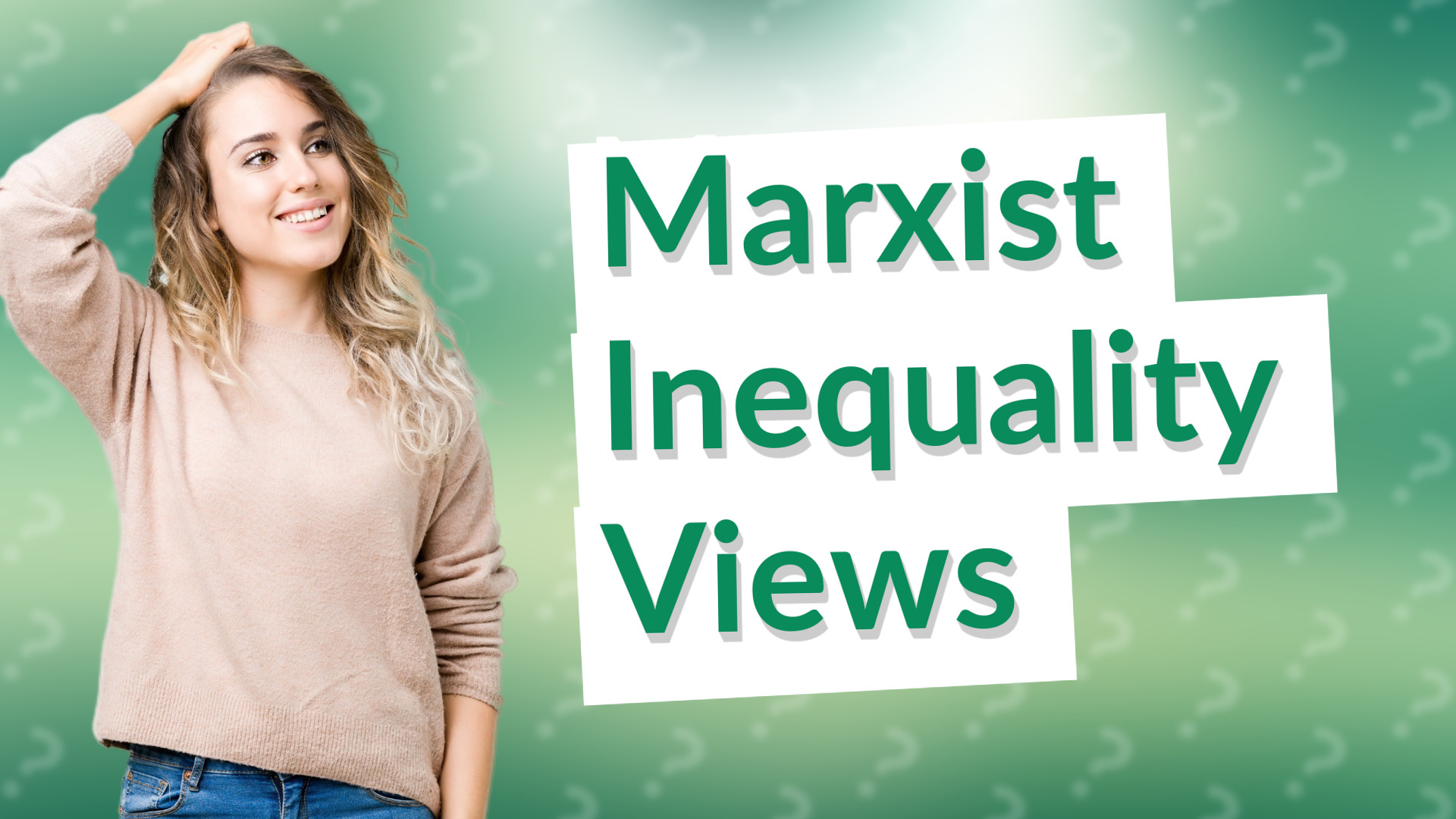 Marxist Inequality Views