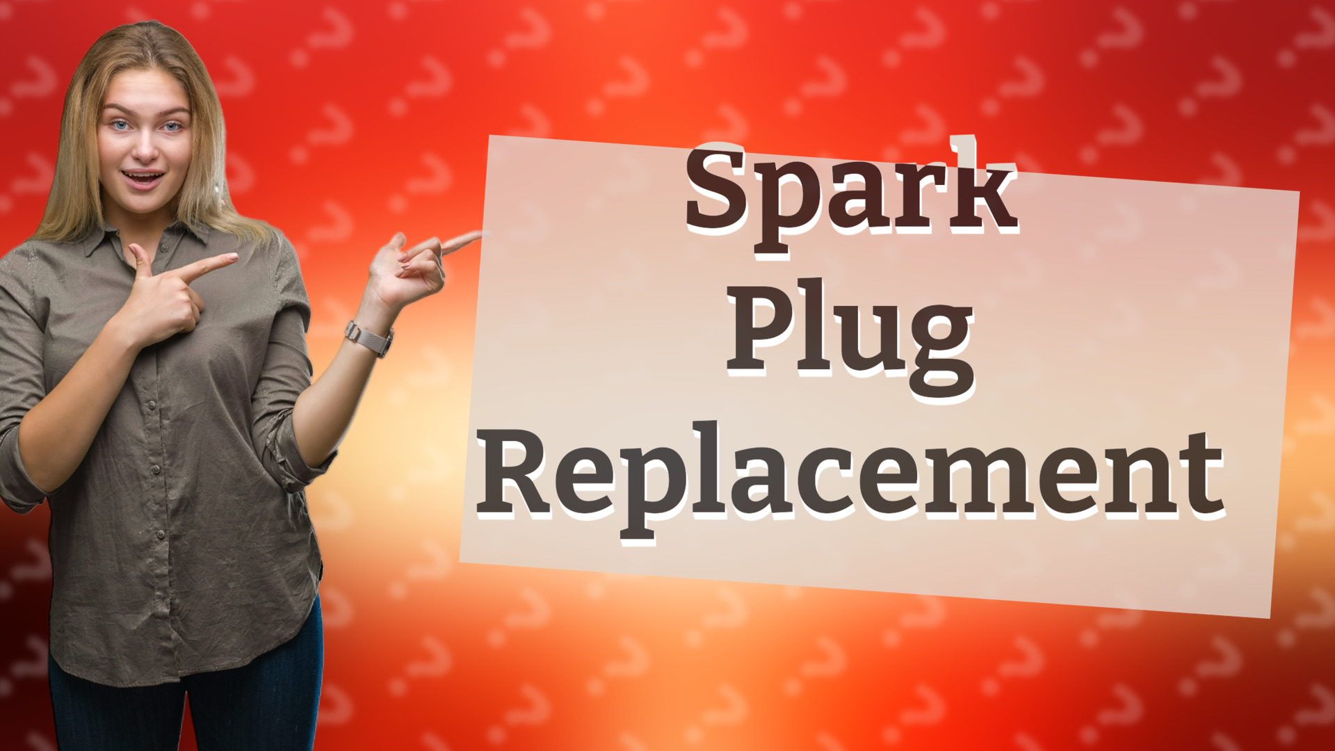 Spark Plug Replacement