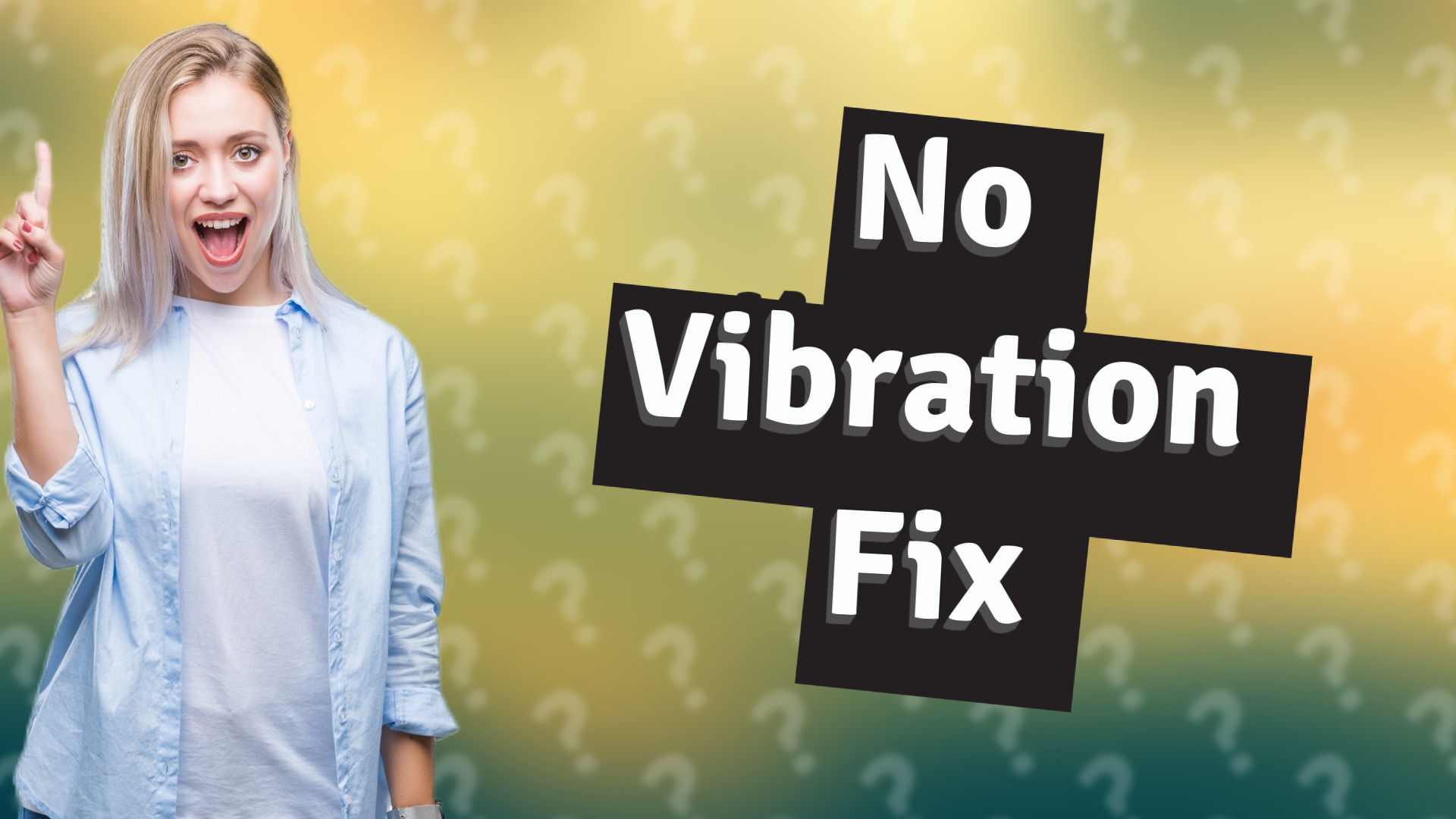 No Vibration Fix