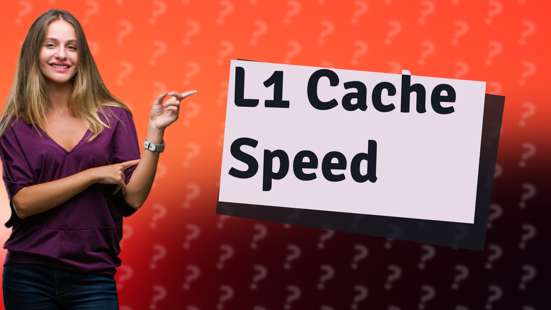 L1 Cache Speed