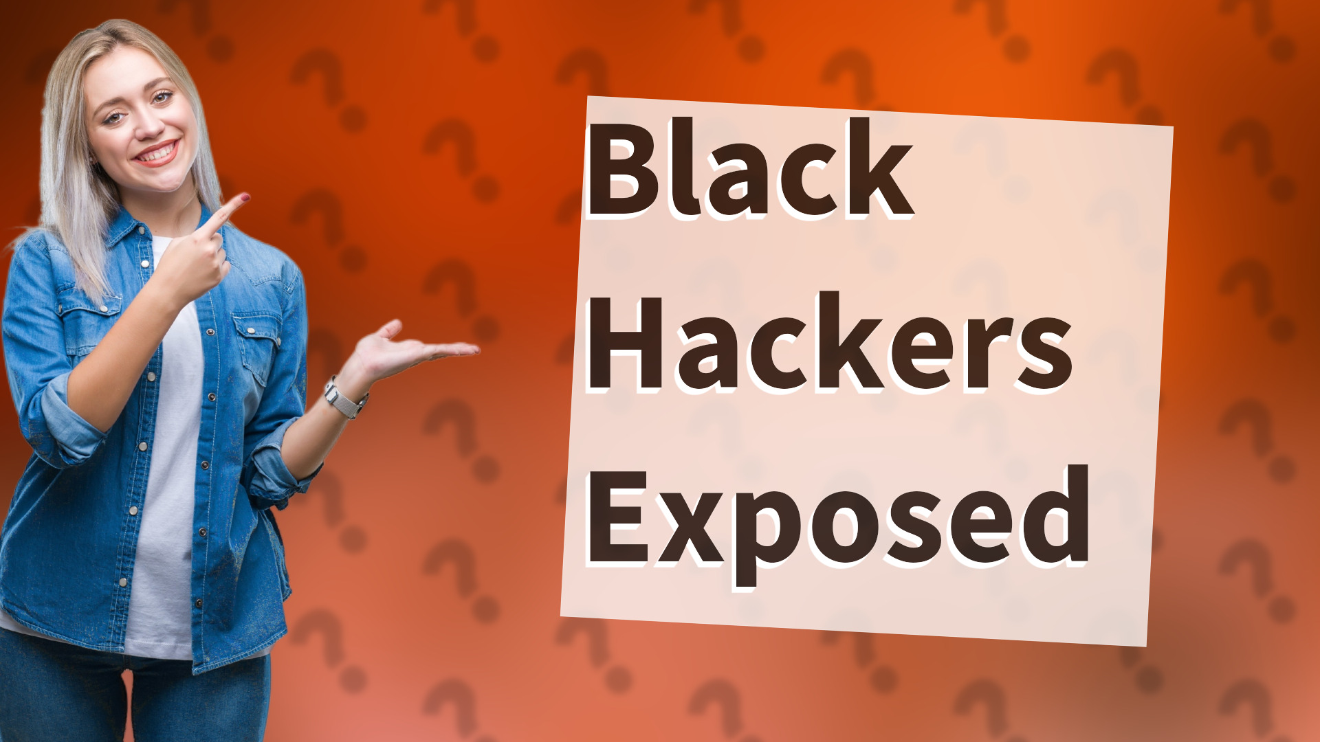 Black Hackers Exposed