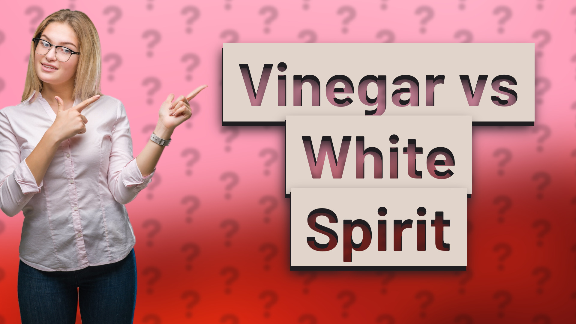 Vinegar vs White Spirit