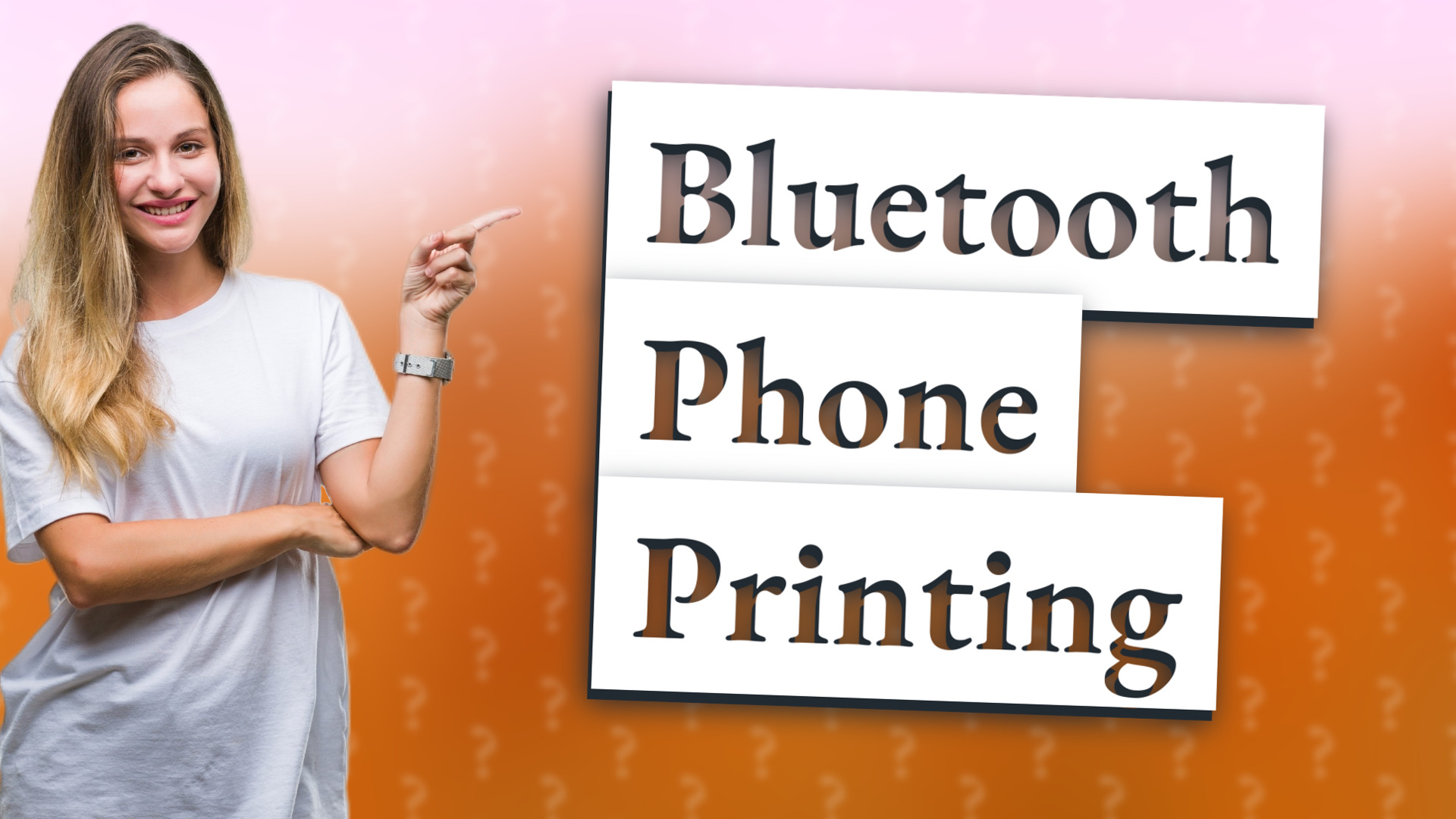 Bluetooth Phone Printing