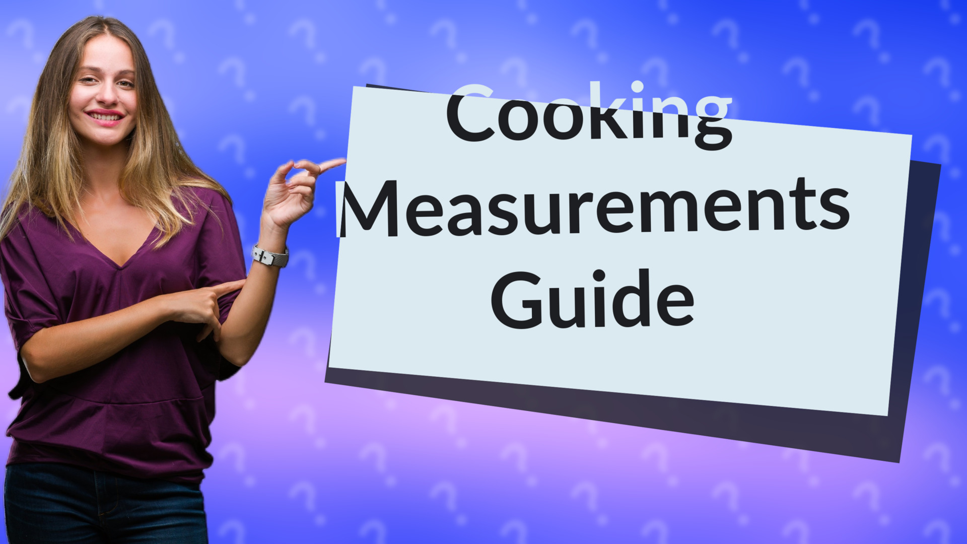 Cooking Measurements Guide