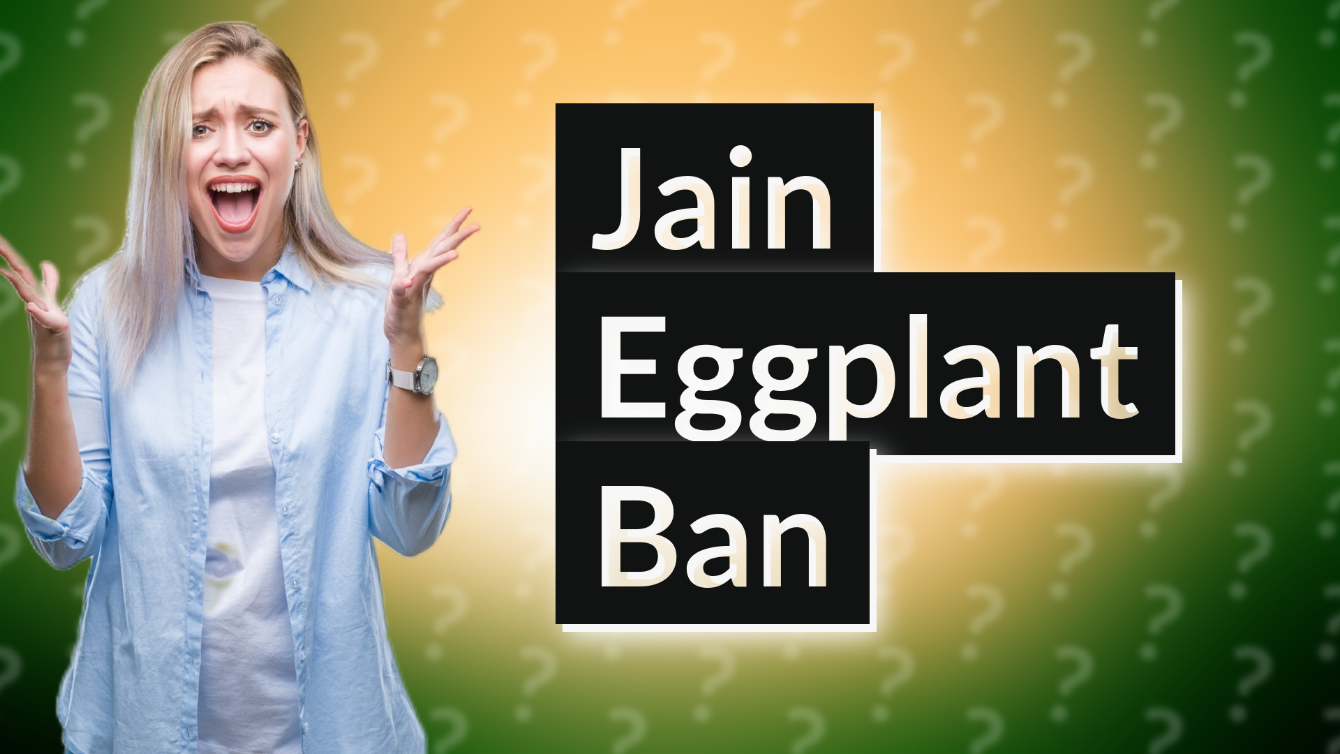 Jain Eggplant Ban