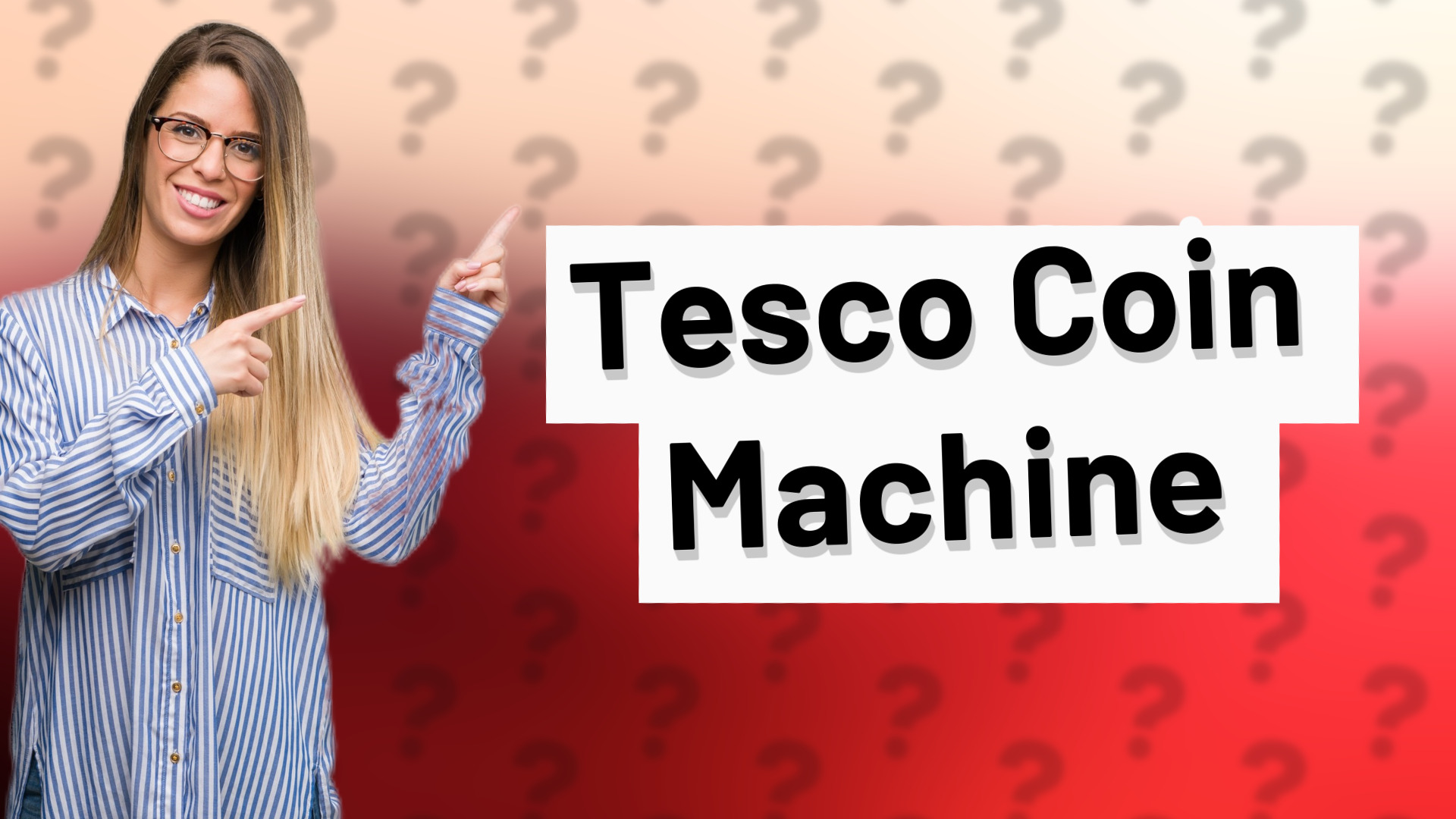 Tesco Coin Machine