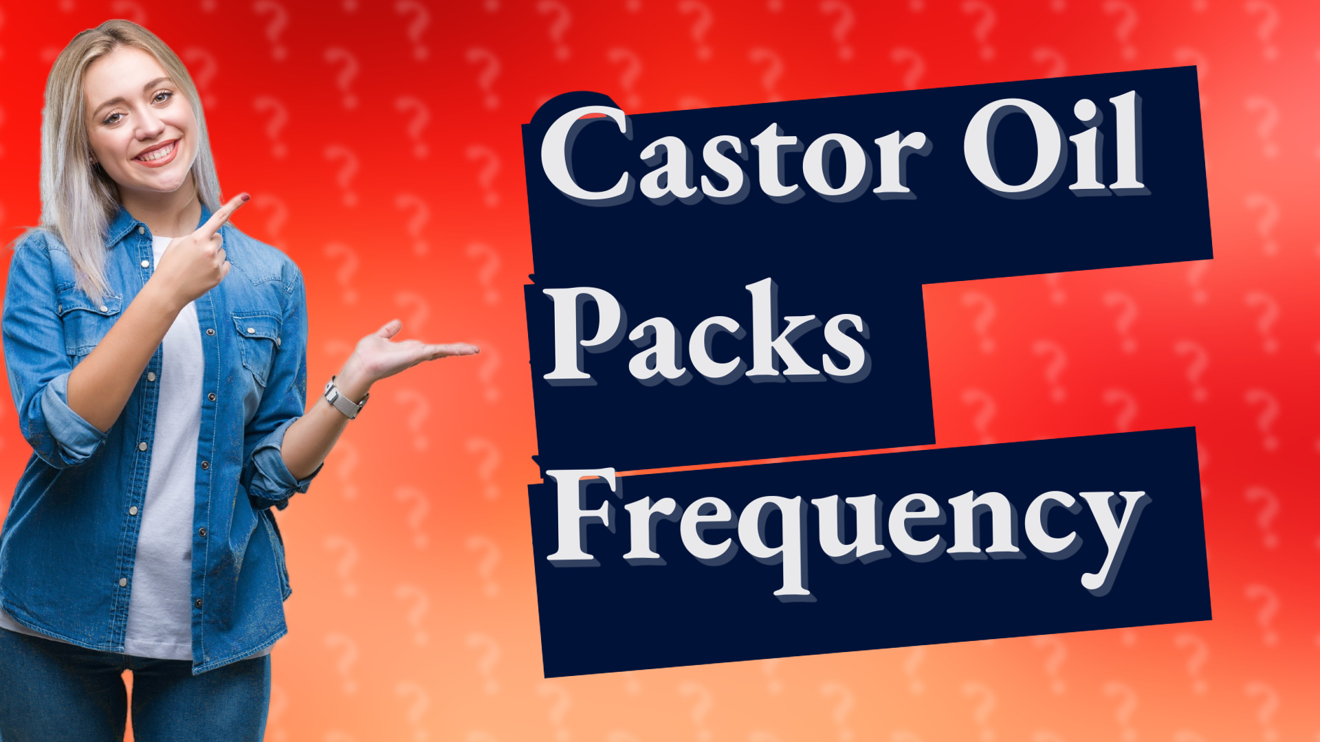 Castor Oil Packs Frequency