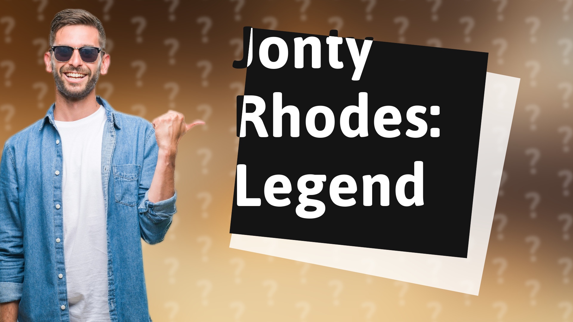 Jonty Rhodes: Legend