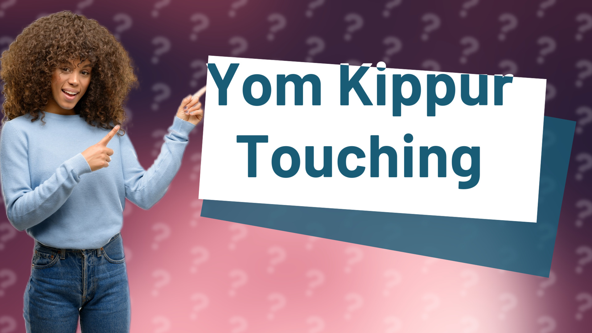 Yom Kippur Touching