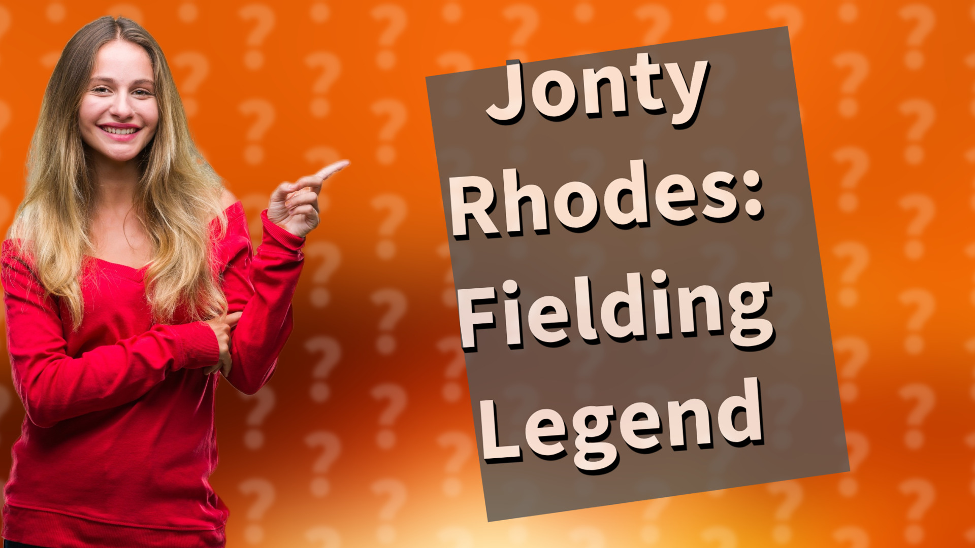 Jonty Rhodes: Fielding Legend